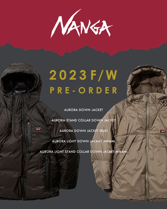NANGA ナンガ 2023aw ダウンジャケット【予約】| ROCOCO公式 通販 