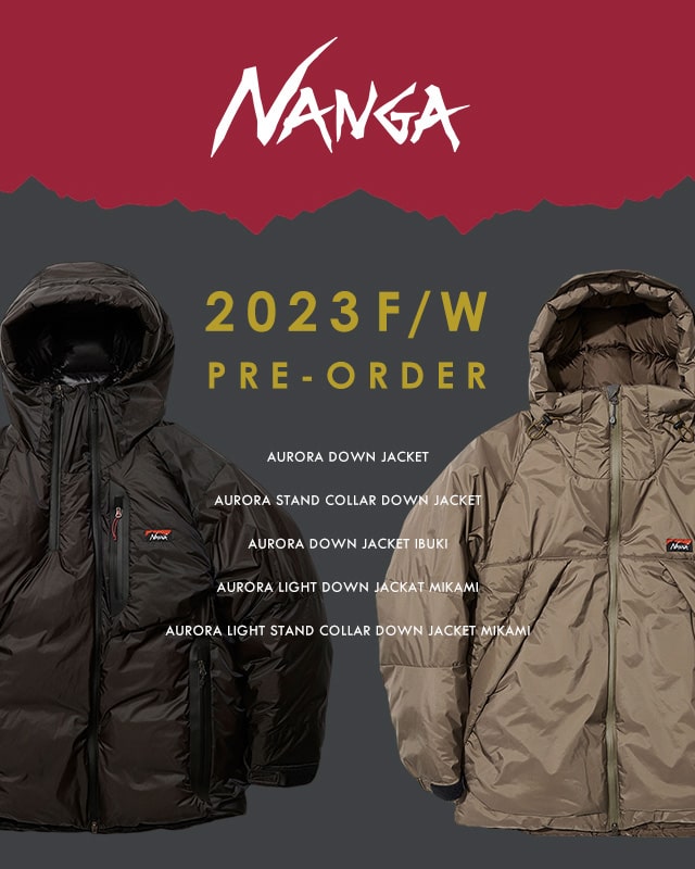 NANGA ナンガ 2023aw ダウンジャケット【予約】| ROCOCO公式 通販