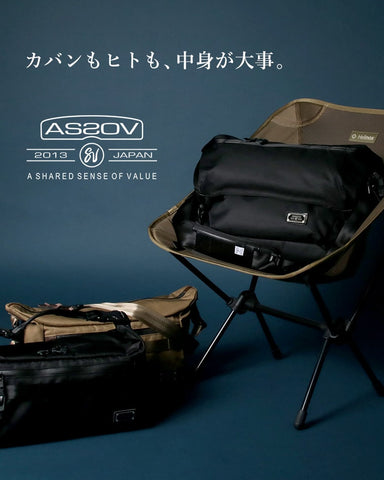 AS2OV(アッソブ)強度と機能性を追求したバッグブランド