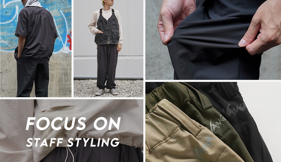 Focus on Styling｜NANGAの夏快適スタイル Vol.97｜ROCOCO ONLINE STORE
