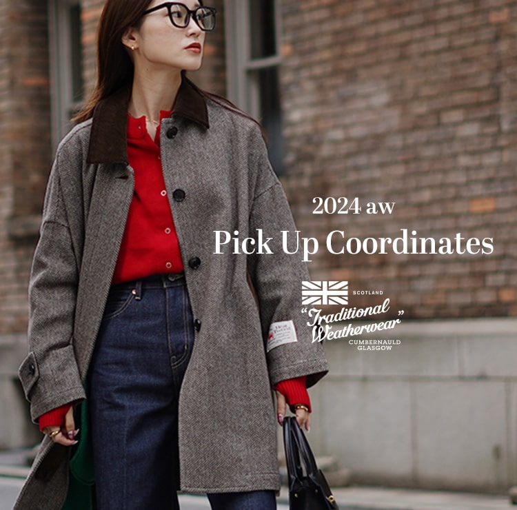 TRADITIONAL WEATHERWEAR アウターコーディネート｜ROCOCO ONLINE STORE