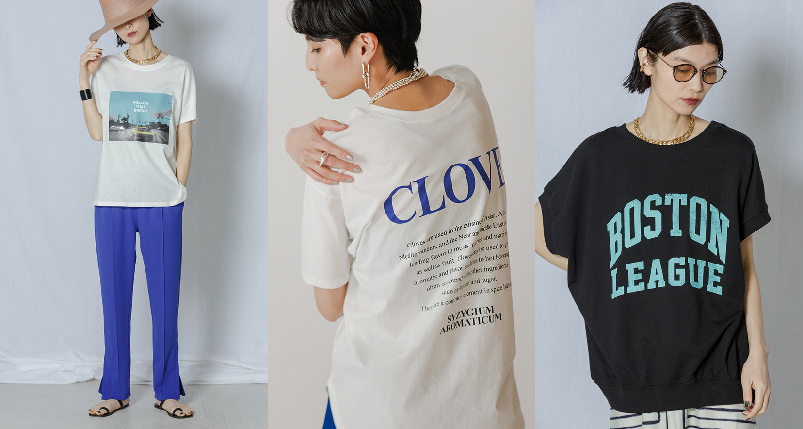 CHIGNON|シニヨン Tシャツ