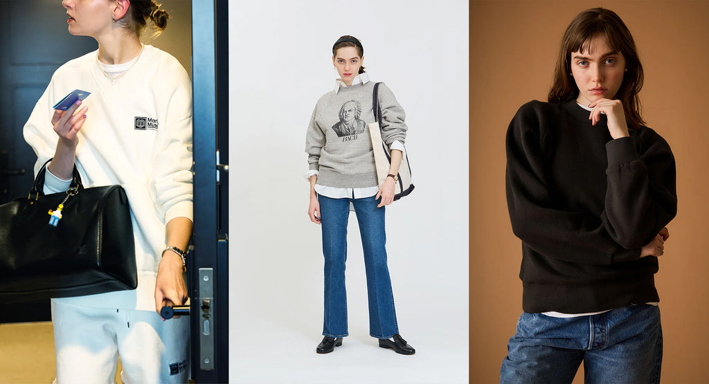 THE SHINZONE  GARMENT DYED SWEATSHIRT 74 TURQOISE main image 0