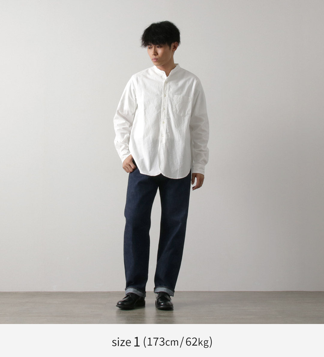 FOB FACTORY(FOBファクトリー) F1147 ワイドデニム5Pパンツ