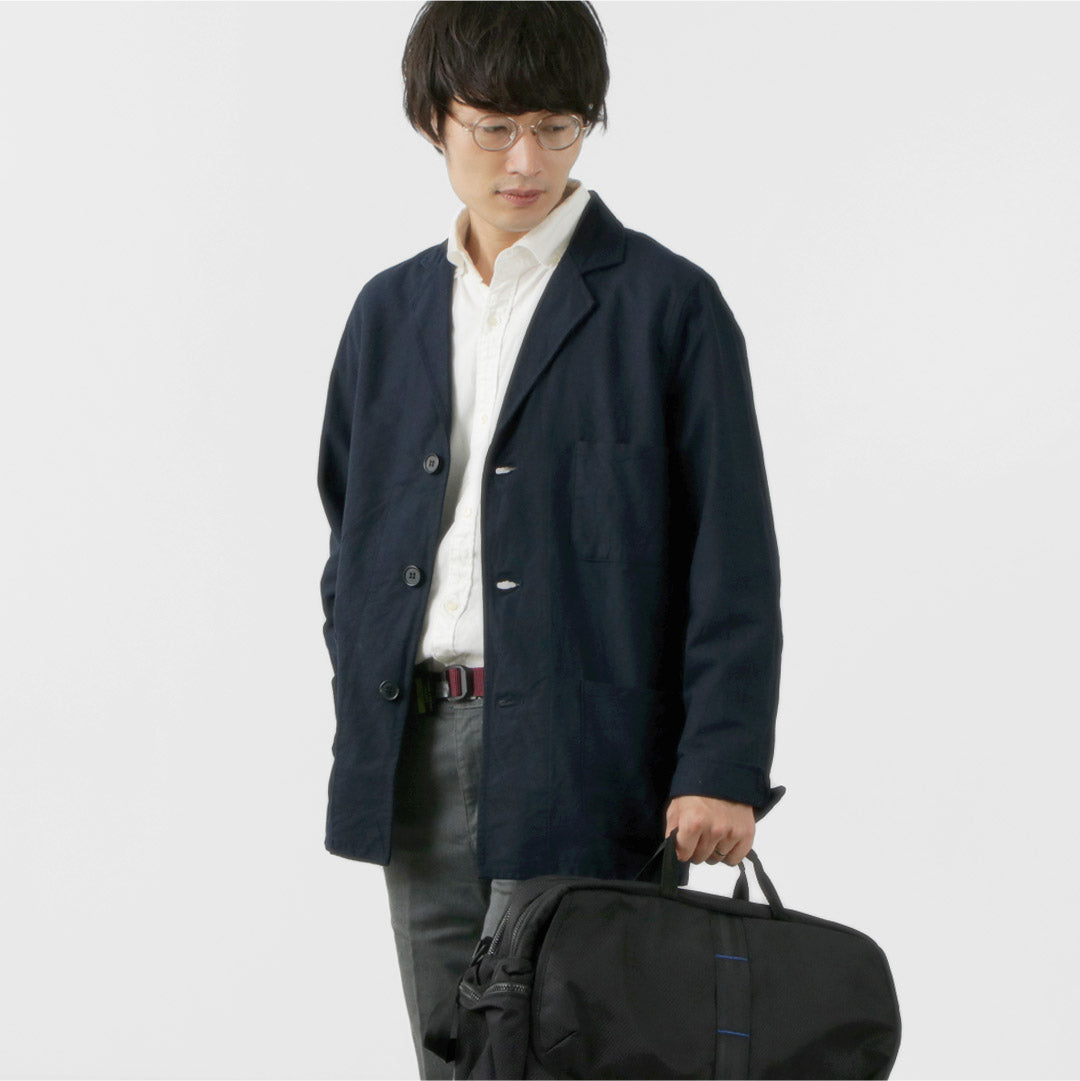 BARNS(バーンズ) カラー別注 オックス ロングスリーブ ボタンダウンシャツ