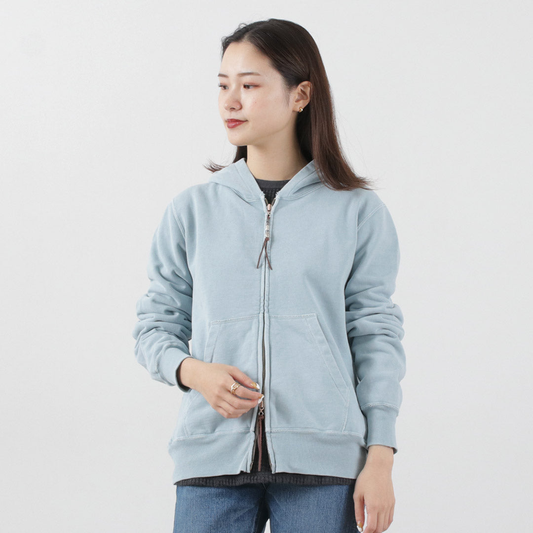 【50%OFF】REMI RELIEF(レミレリーフ) カラー別注 SP加工 裏毛 ZIPパーカー 2023年モデル