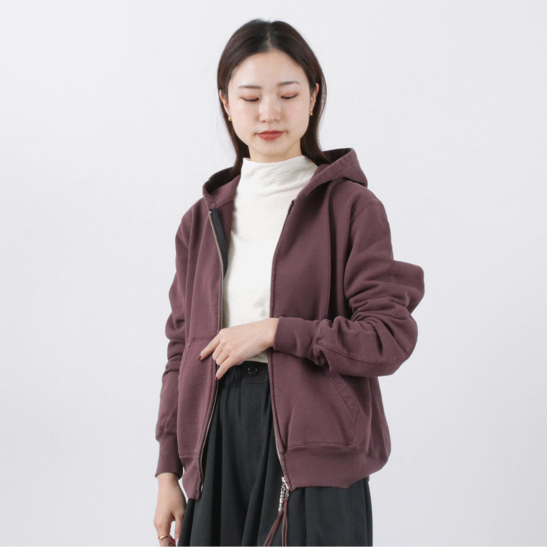 【30%OFF】REMI RELIEF(レミレリーフ) カラー別注 SP加工 裏毛 ZIPパーカー 2023年モデル