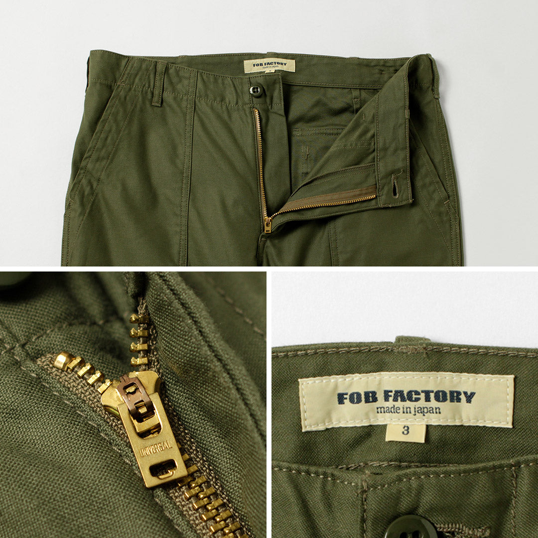 FOB FACTORY(FOBファクトリー) F0431 ベイカーパンツ