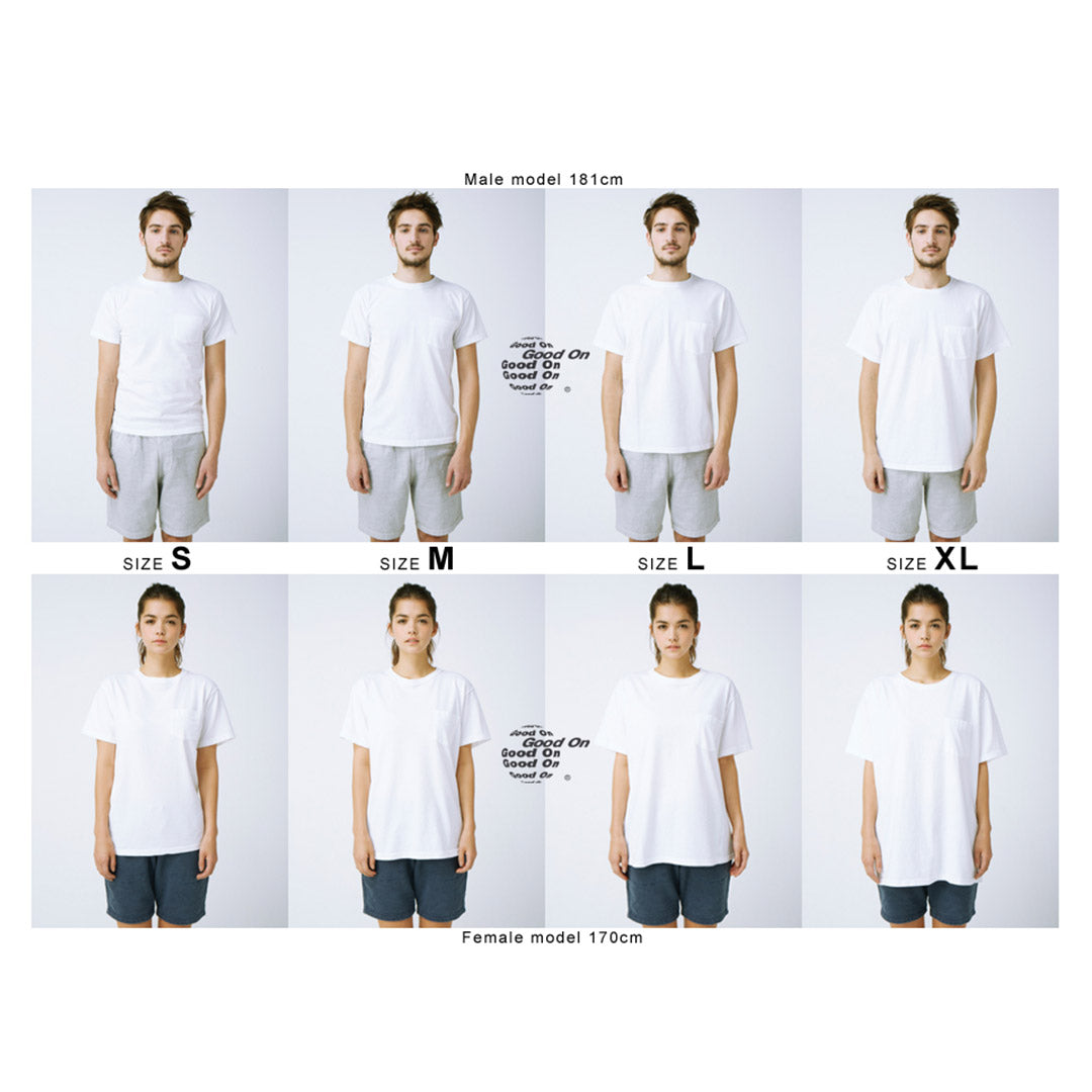 GOOD ON(グッドオン) カラー別注 ショートスリーブ クルーネック Tシャツ