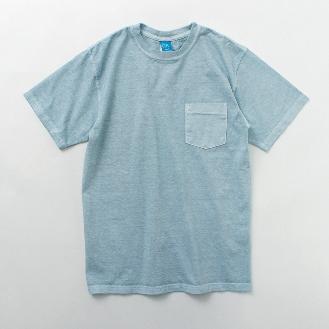 GOOD ON(グッドオン) カラー別注 ショートスリーブ ベーシック ポケット クルーネック Tシャツ