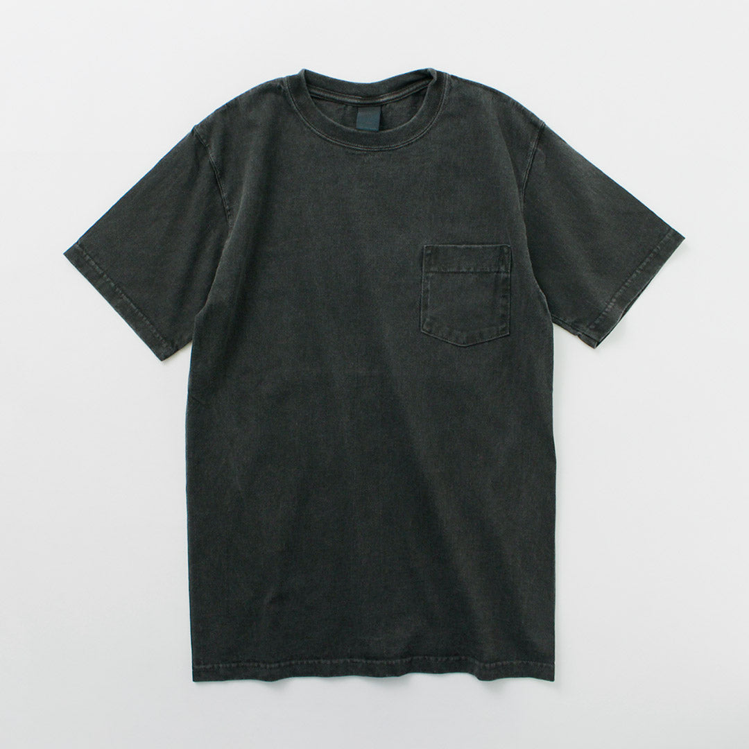 GOOD ON(グッドオン) カラー別注 ショートスリーブ ベーシック ポケット クルーネック Tシャツ