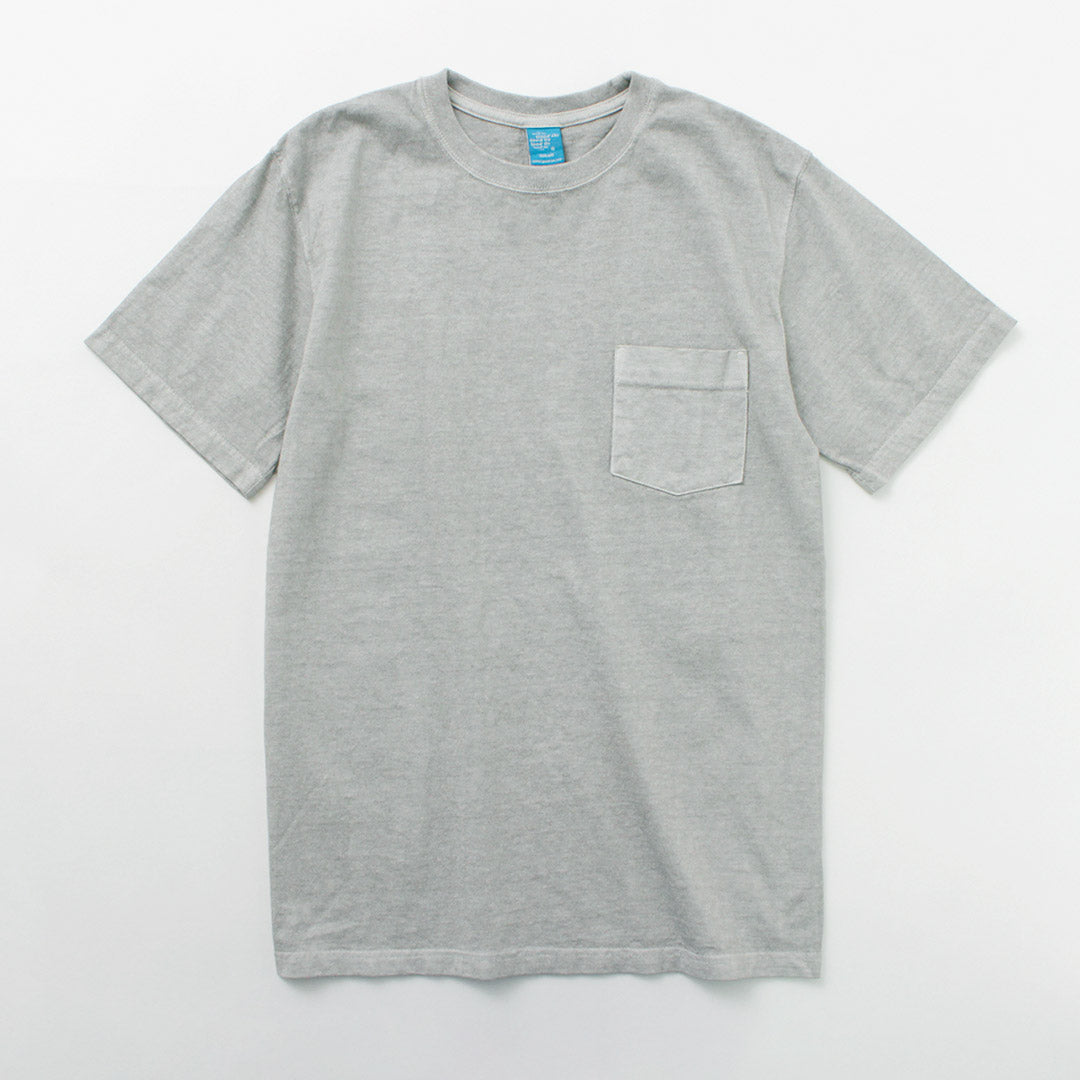 GOOD ON(グッドオン) カラー別注 ショートスリーブ ベーシック ポケット クルーネック Tシャツ