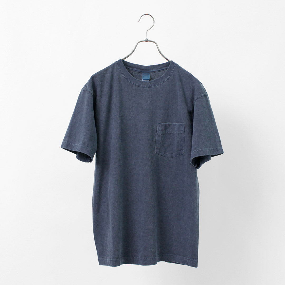 GOOD ON(グッドオン) カラー別注 ショートスリーブ ベーシック ポケット クルーネック Tシャツ