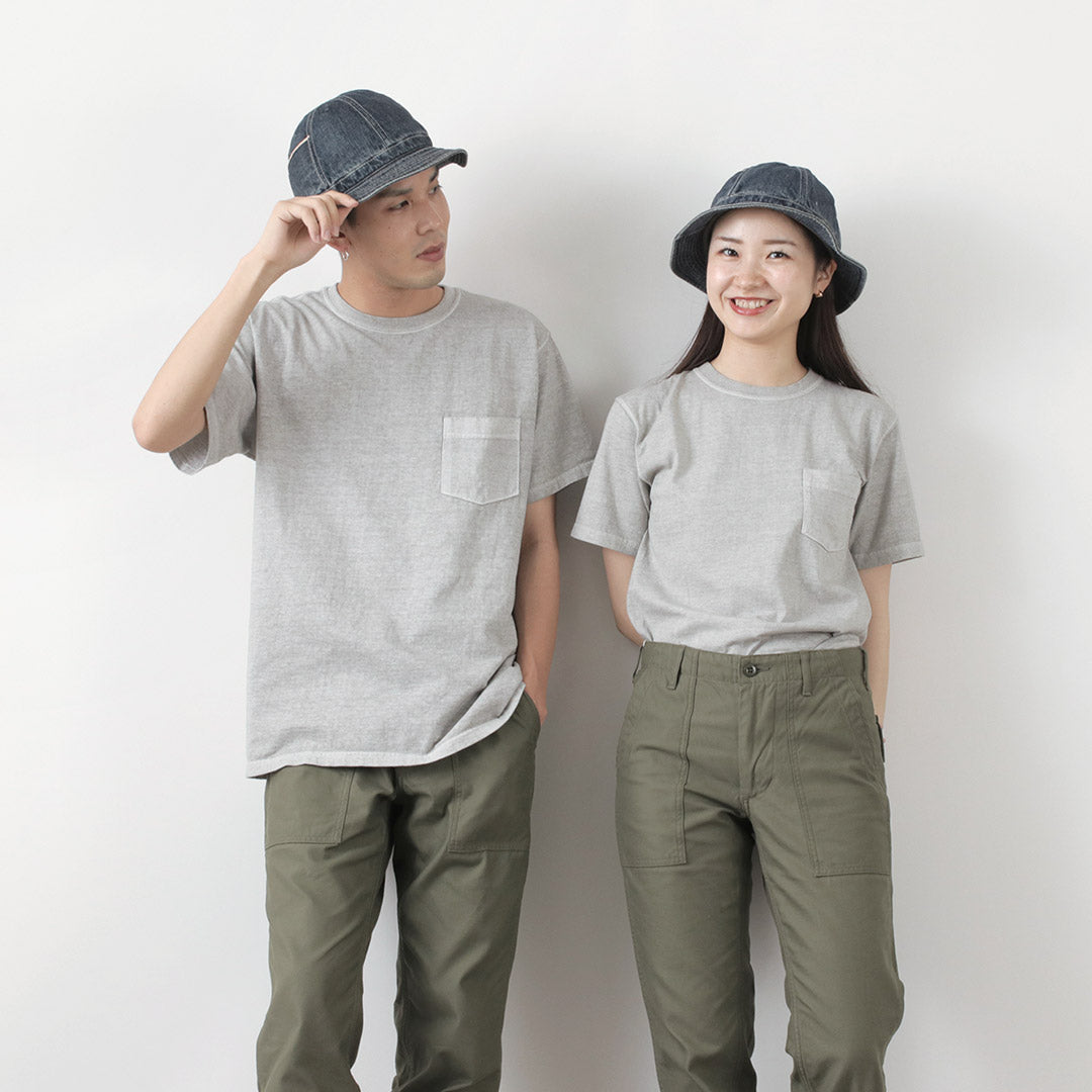 GOOD ON(グッドオン) カラー別注 ショートスリーブ ベーシック ポケット クルーネック Tシャツ