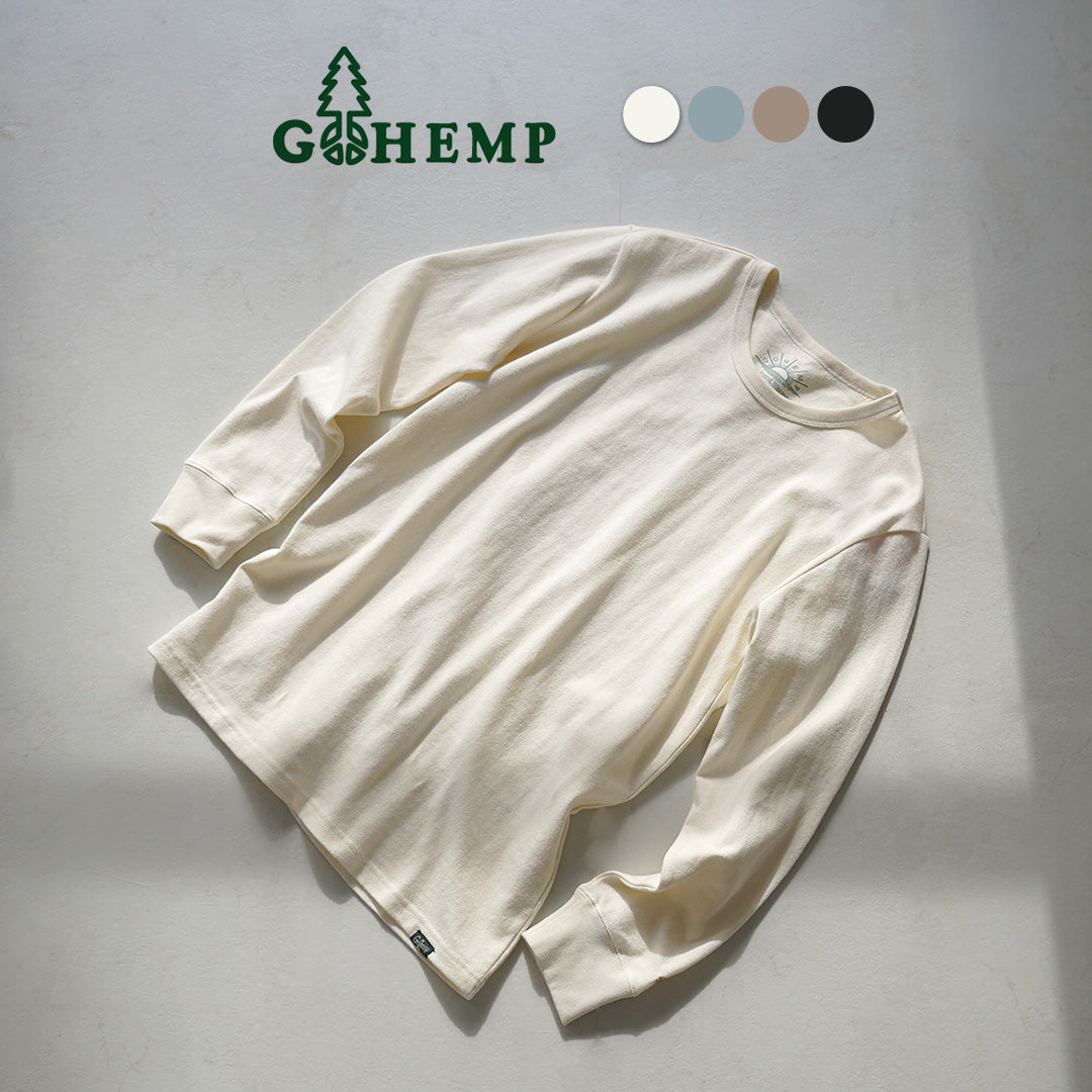 GOHEMP(ゴーヘンプ) サンブレンドウォーマー ベーシック ロングスリーブTシャツ