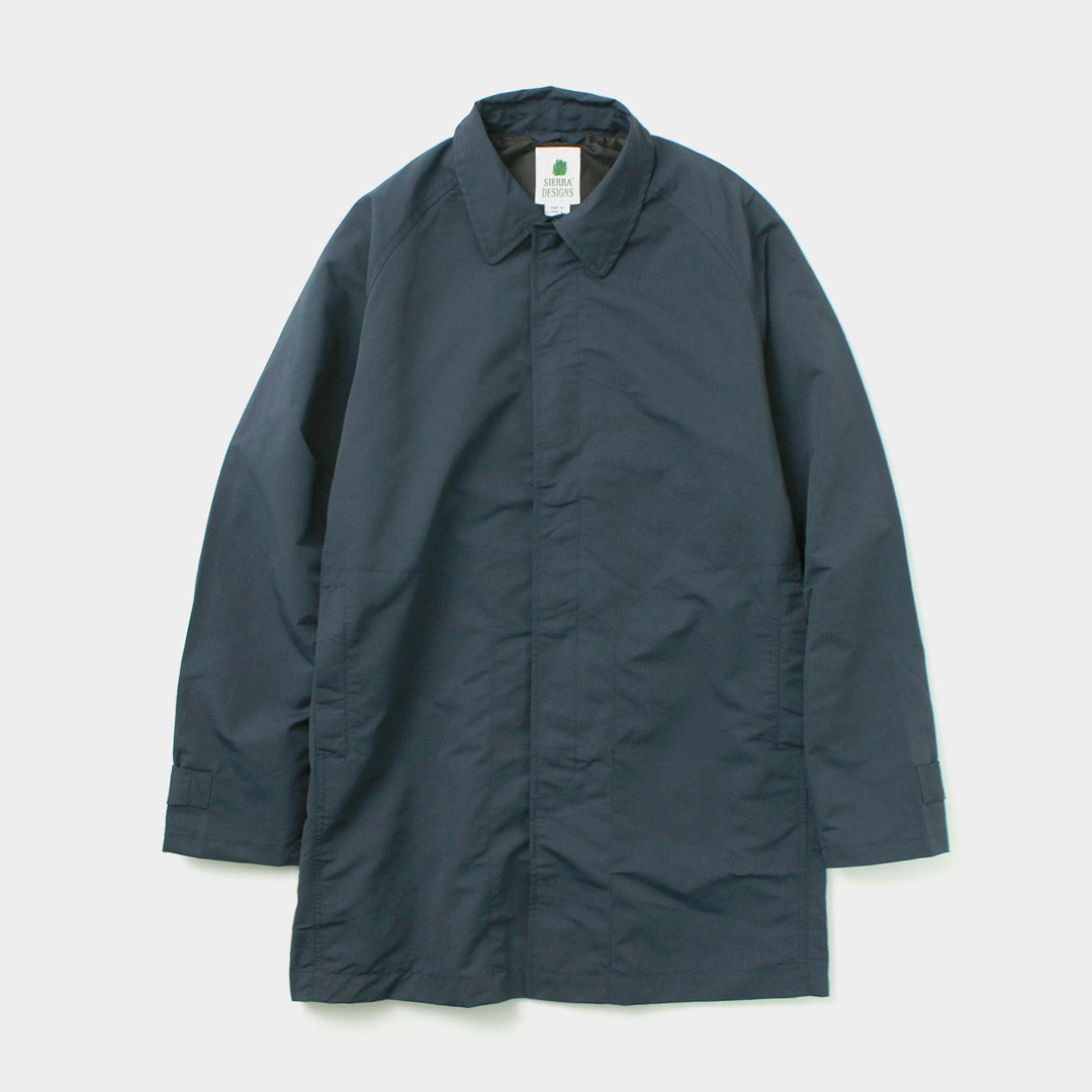 SIERRA DESIGNS(シェラデザイン) タコマコート / 60/40クロス アウター ステンカラーコート コットン 綿 ナイロン メンズ Tacoma COAT 新品 Black XL シーン