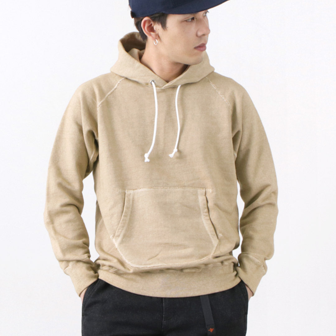 【30%OFF】GOOD ON(グッドオン)カラー別注 ラグラン プルオーバーフードスウェット