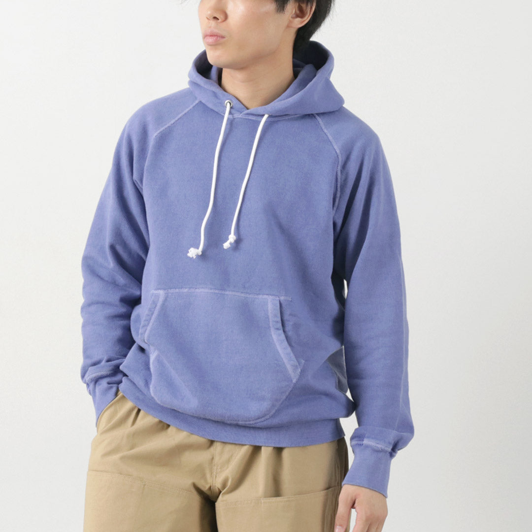 【30%OFF】GOOD ON(グッドオン)カラー別注 ラグラン プルオーバーフードスウェット