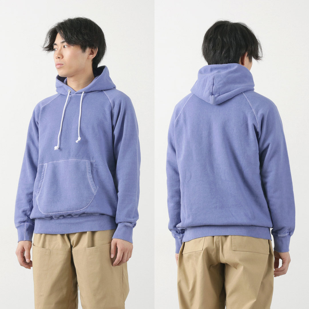 【30%OFF】GOOD ON(グッドオン)カラー別注 ラグラン プルオーバーフードスウェット