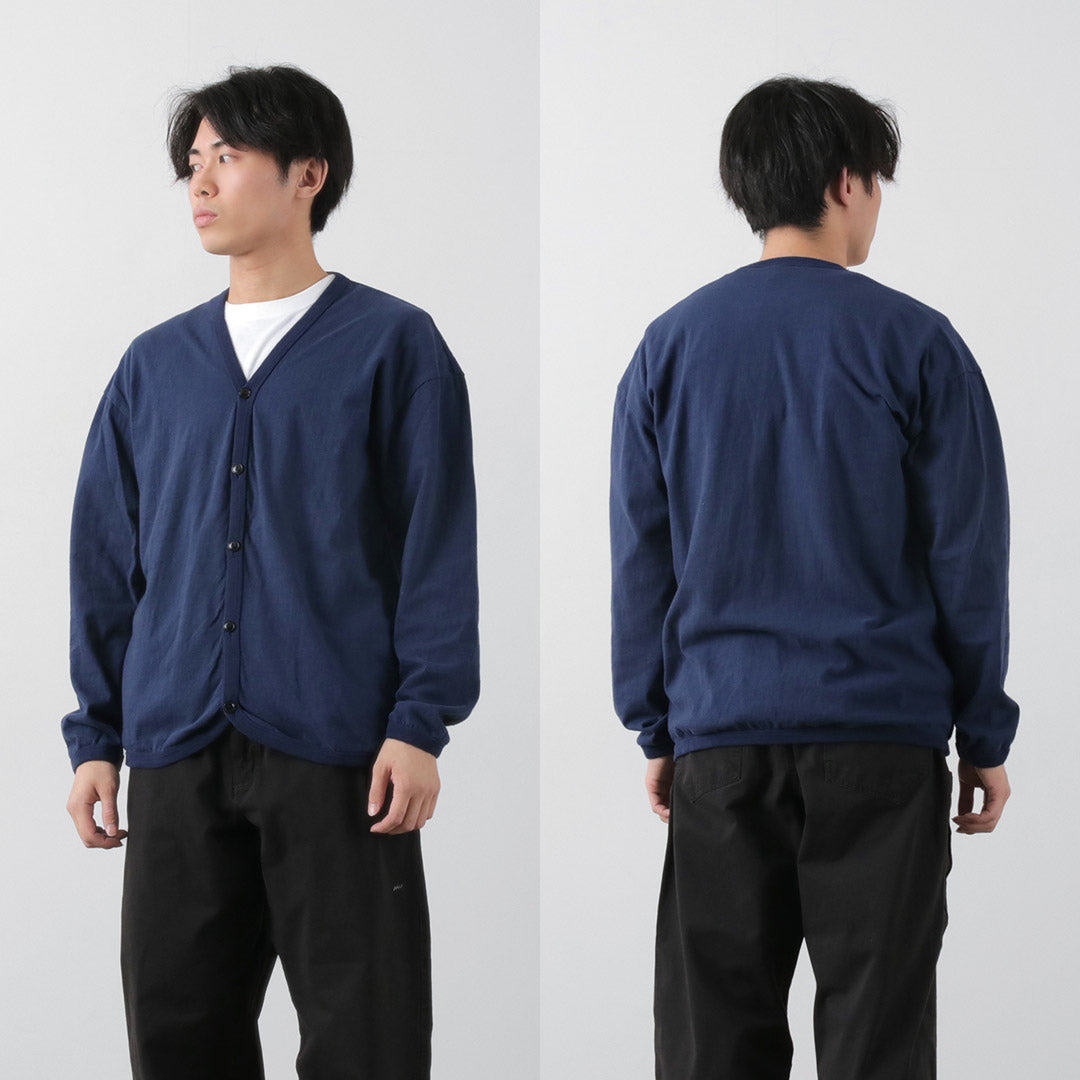 BARNS(バーンズ) 吊り天竺カーディガン