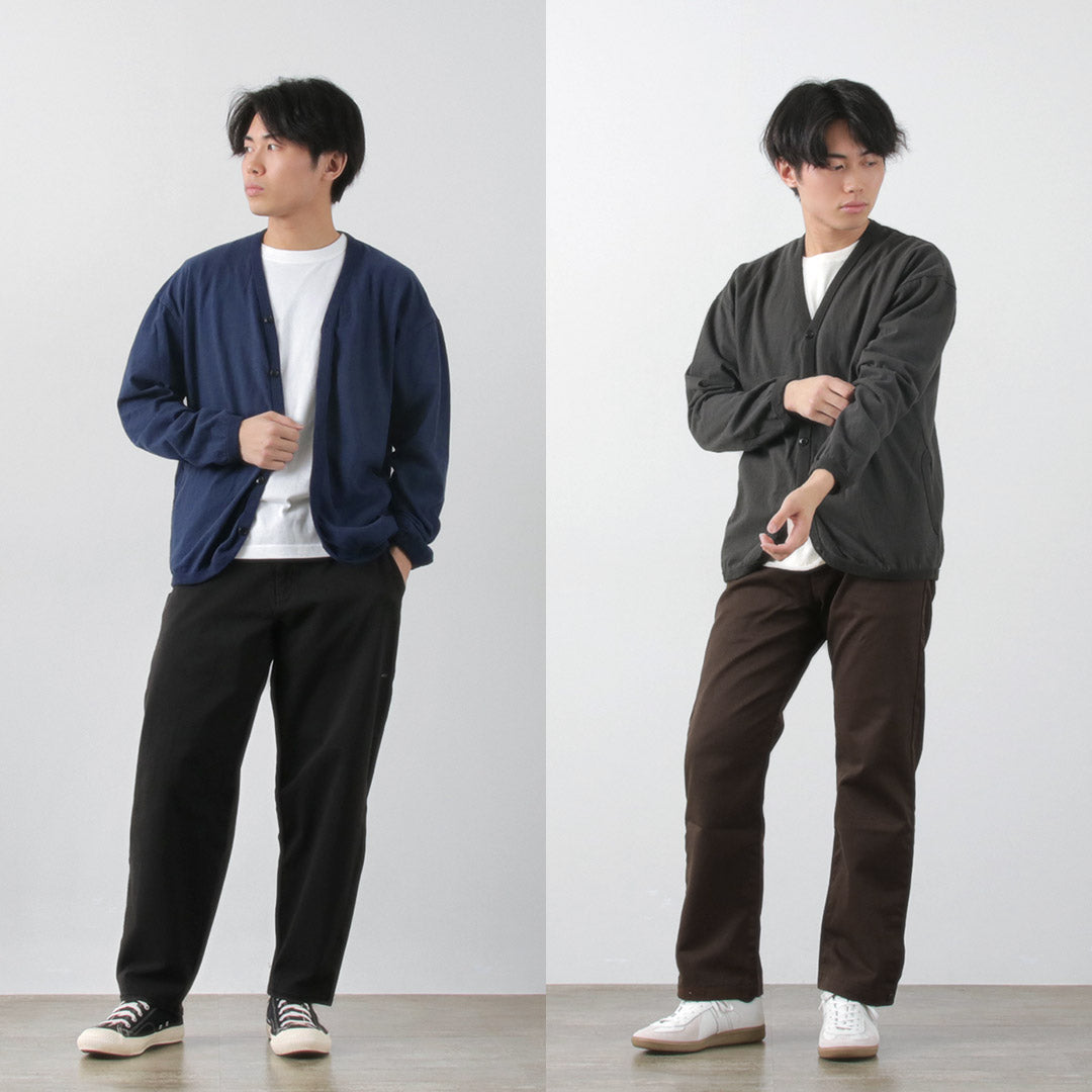 BARNS(バーンズ) 吊り天竺カーディガン