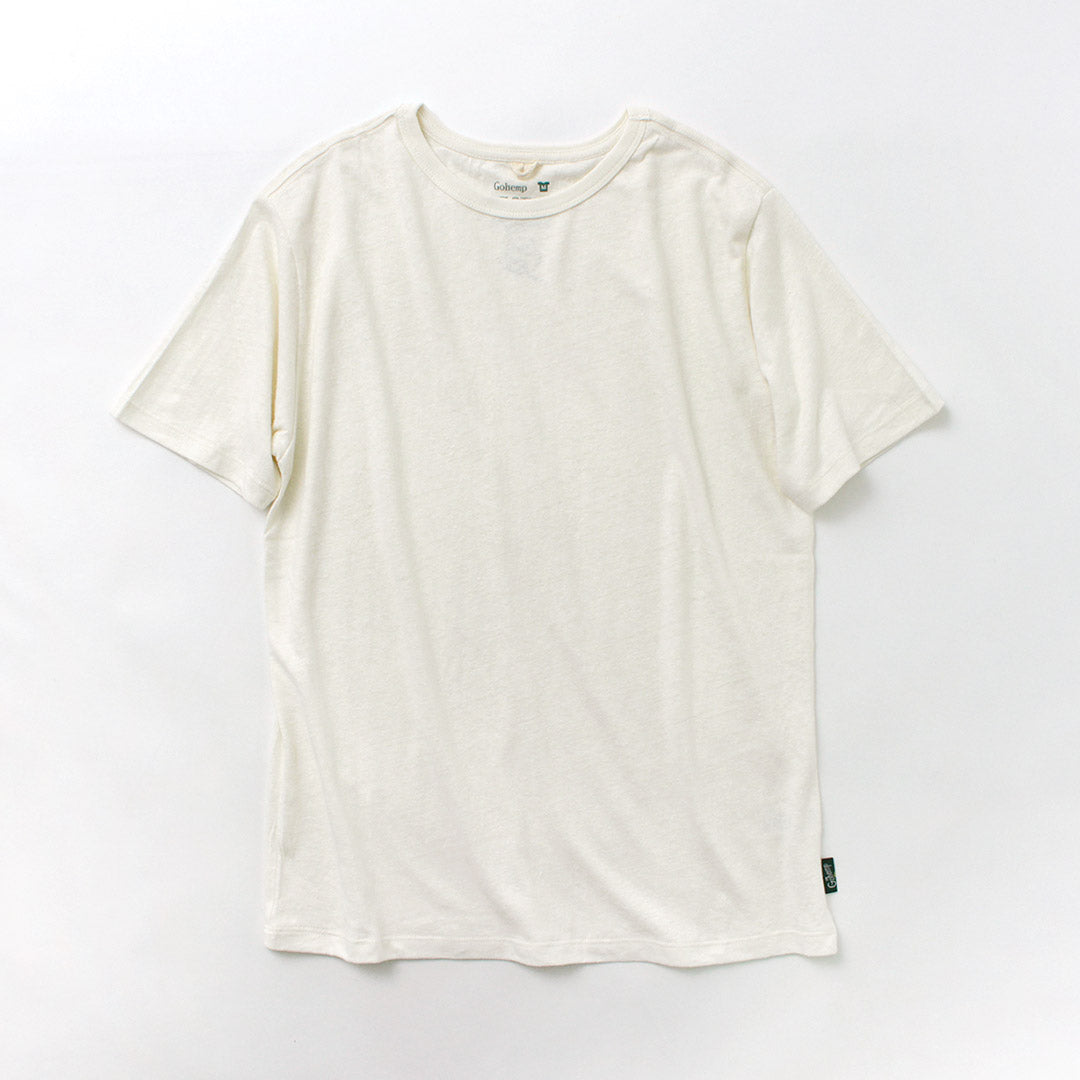 GOHEMP（ゴーヘンプ） ベーシック ショートスリーブ Tシャツ / メンズ