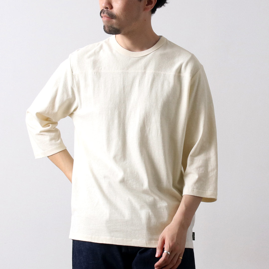 GOHEMP(ゴーヘンプ) ベーシック フットボール Tシャツ