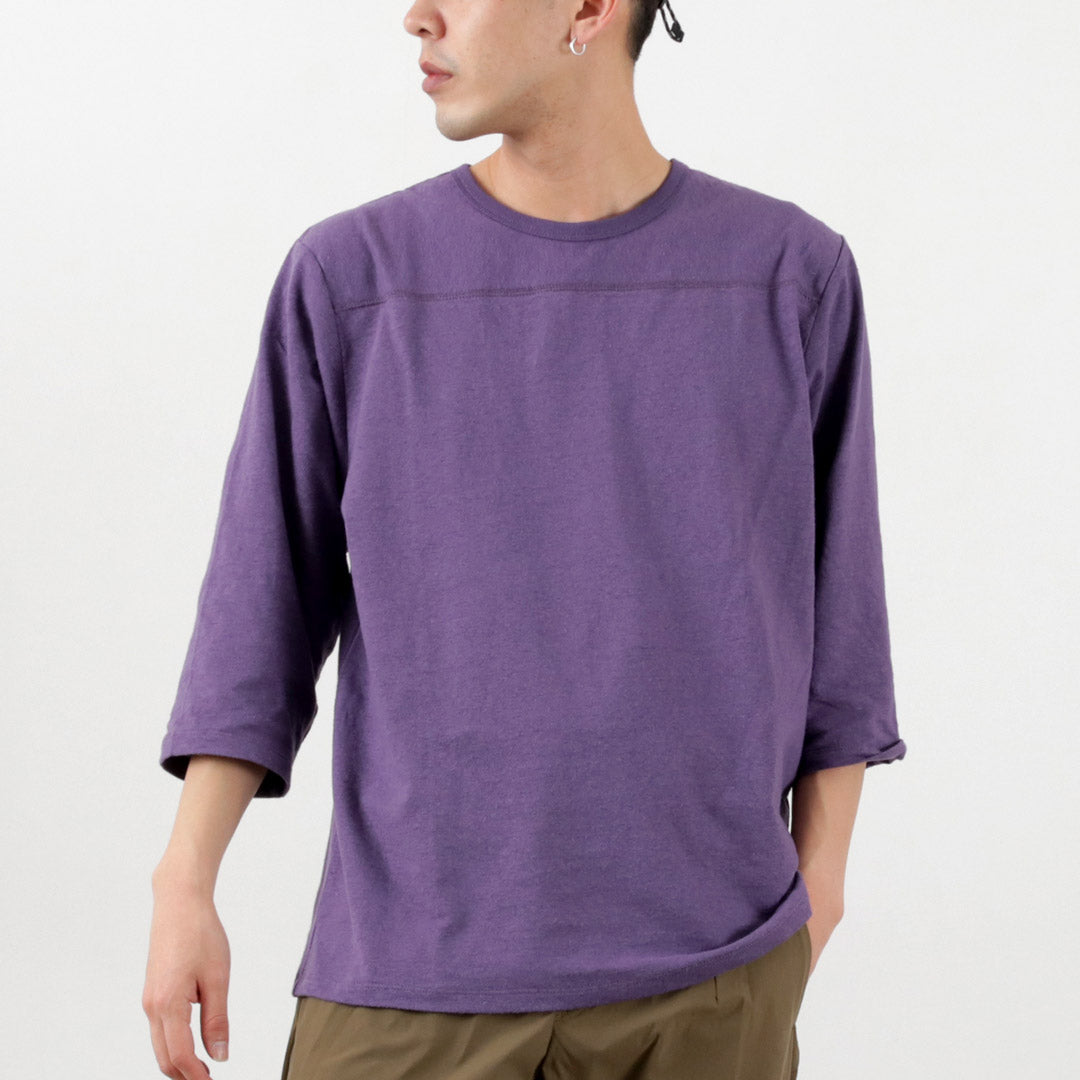 GOHEMP(ゴーヘンプ) ベーシック フットボール Tシャツ