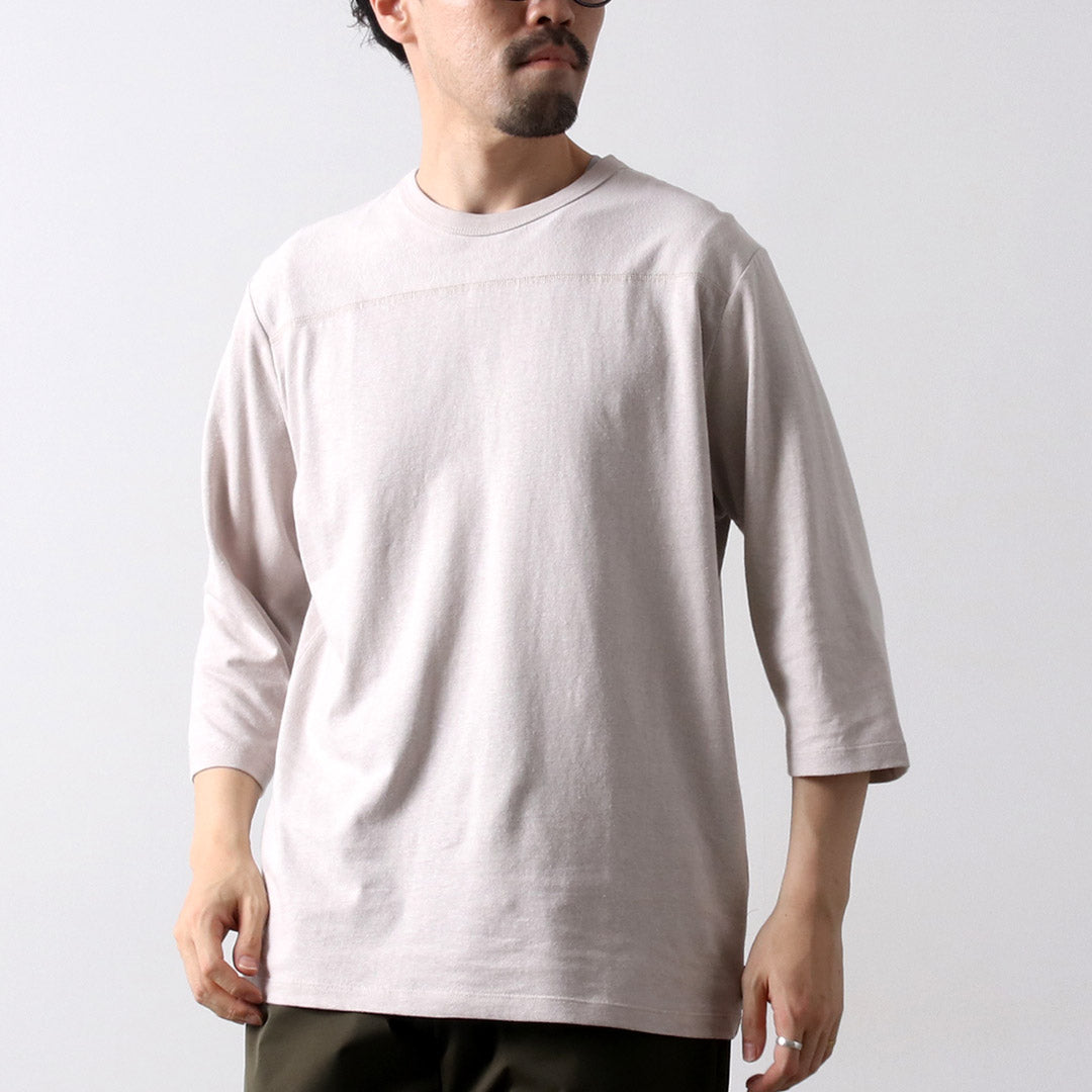 GOHEMP(ゴーヘンプ) ベーシック フットボール Tシャツ