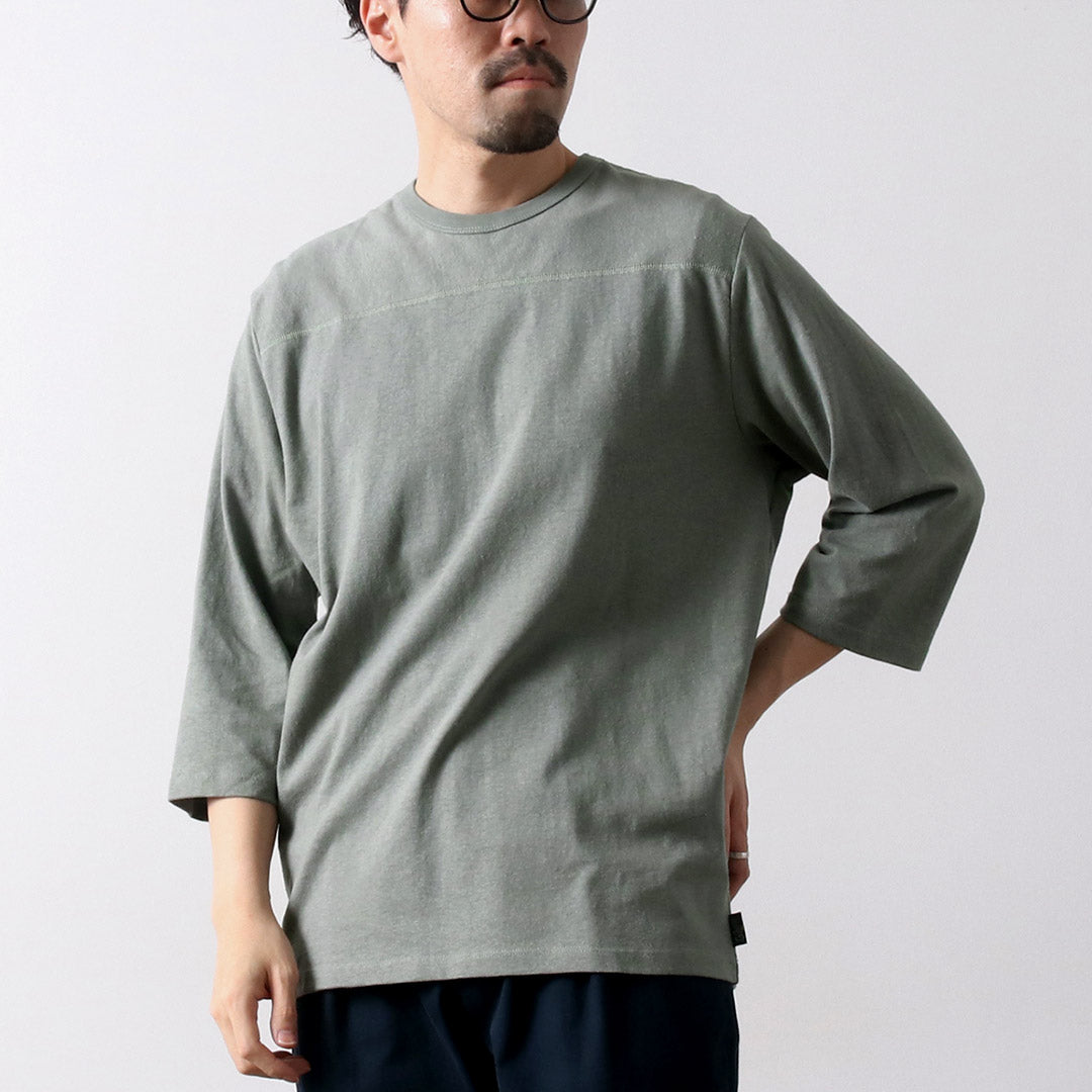 GOHEMP(ゴーヘンプ) ベーシック フットボール Tシャツ