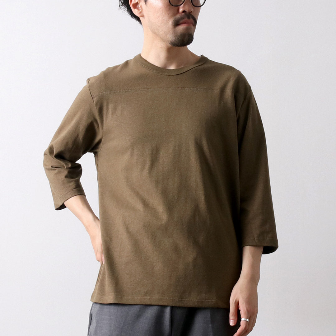 GOHEMP(ゴーヘンプ) ベーシック フットボール Tシャツ