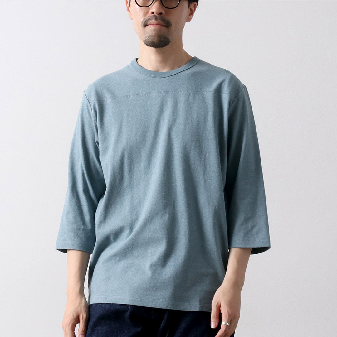 GOHEMP(ゴーヘンプ) ベーシック フットボール Tシャツ