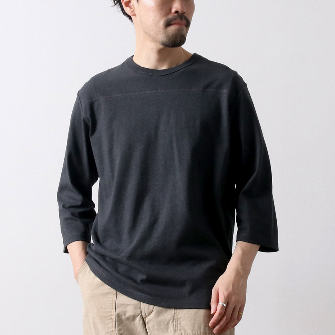 GOHEMP(ゴーヘンプ) ベーシック フットボール Tシャツ