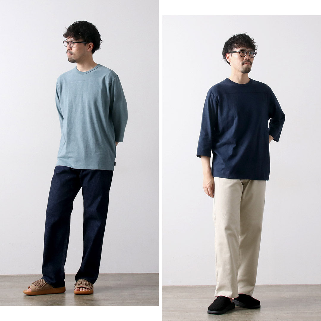 GOHEMP(ゴーヘンプ) ベーシック フットボール Tシャツ