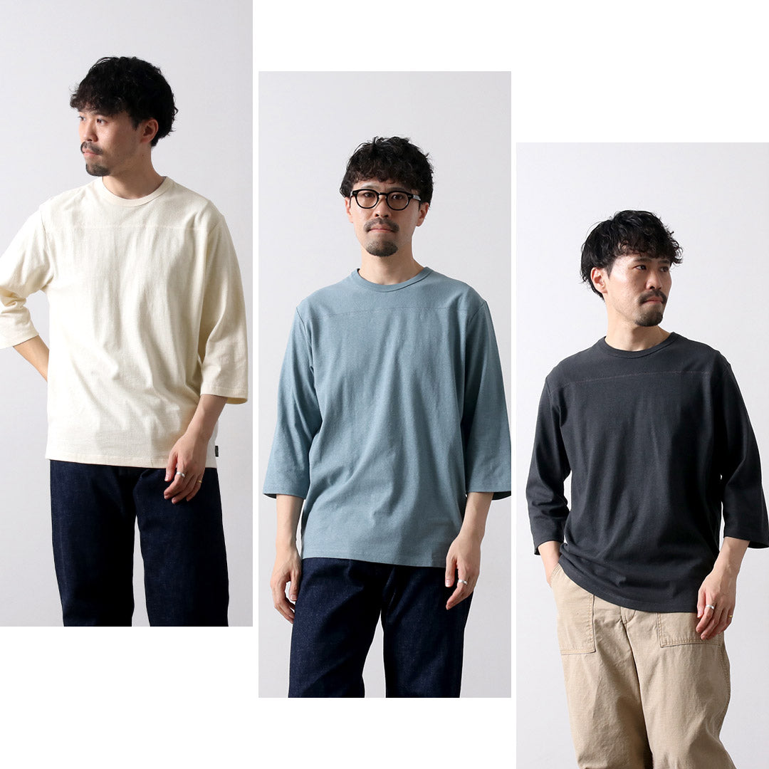 GOHEMP(ゴーヘンプ) ベーシック フットボール Tシャツ