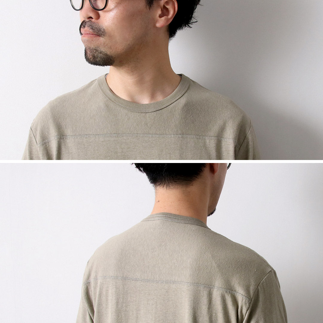 GOHEMP(ゴーヘンプ) ベーシック フットボール Tシャツ