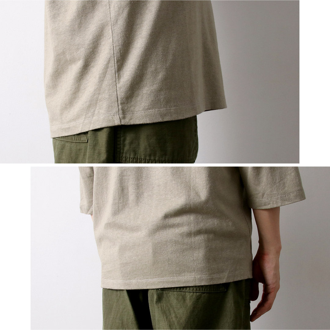 GOHEMP(ゴーヘンプ) ベーシック フットボール Tシャツ