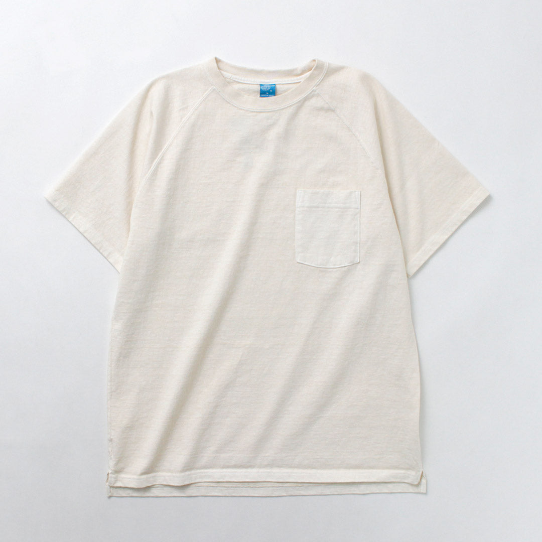 GOOD ON(グッドオン) カラー別注 ラグランヘビー ポケット Tシャツ ショートスリーブ