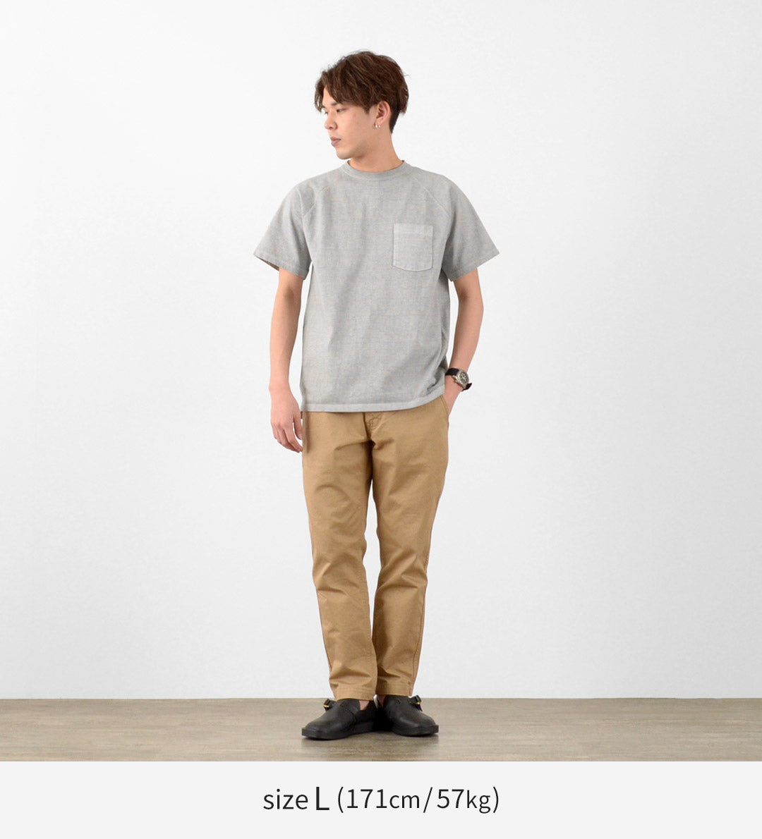 GOOD ON(グッドオン) カラー別注 ラグランヘビー ポケット Tシャツ ショートスリーブ