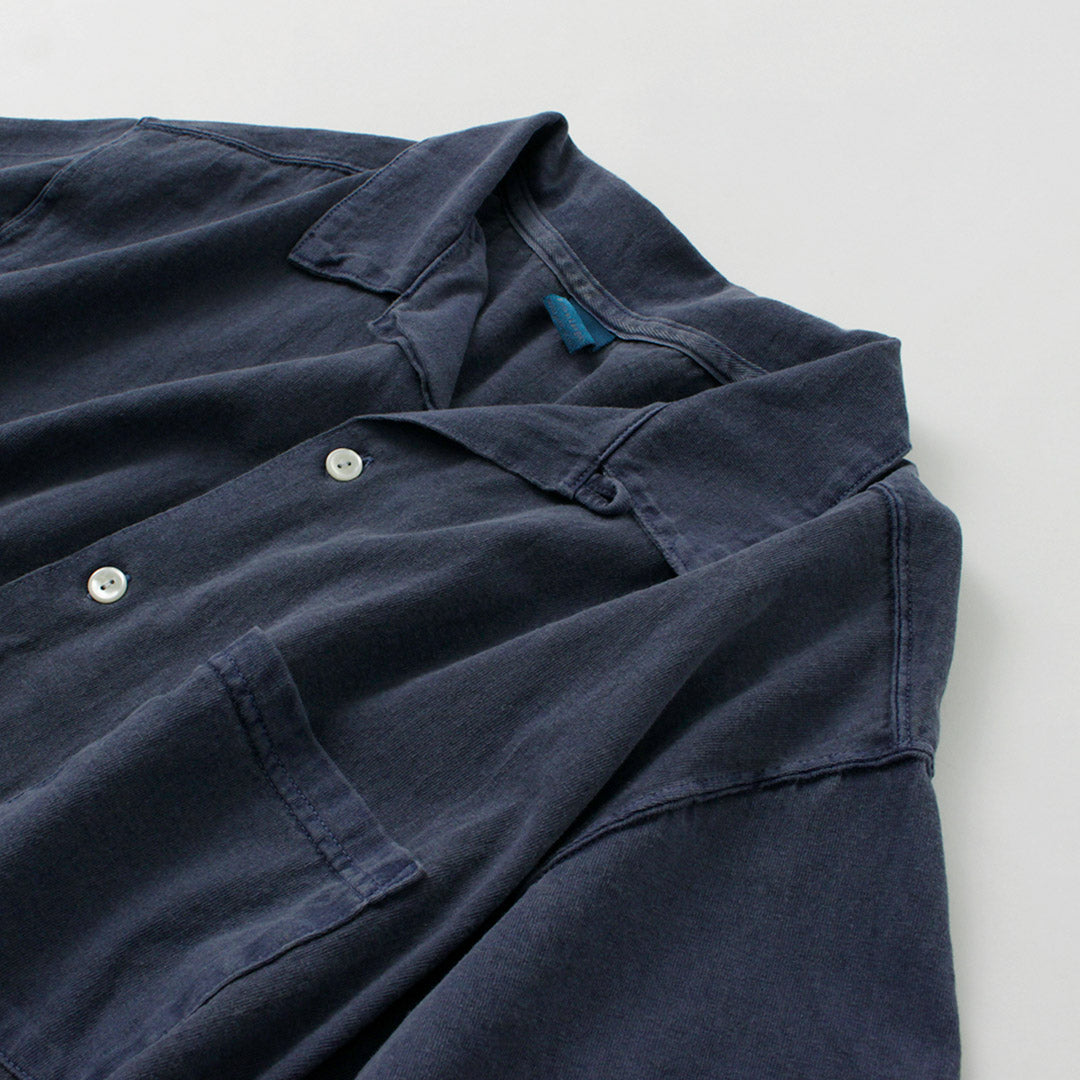 GOOD ON(グッドオン) カラー別注 ショートスリーブ TEE オープンカラー シャツ