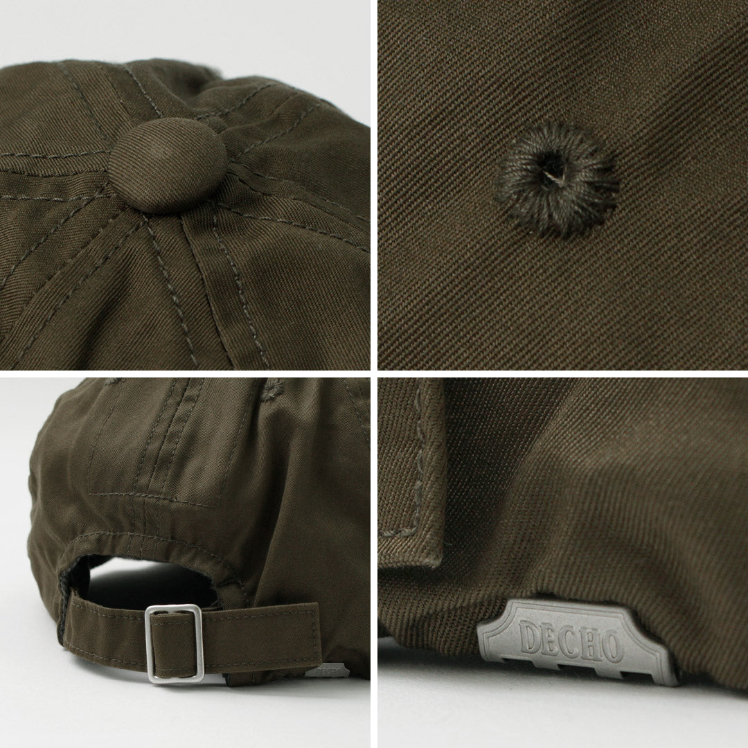 DECHO(デコー) ボールキャップ ベンタイル