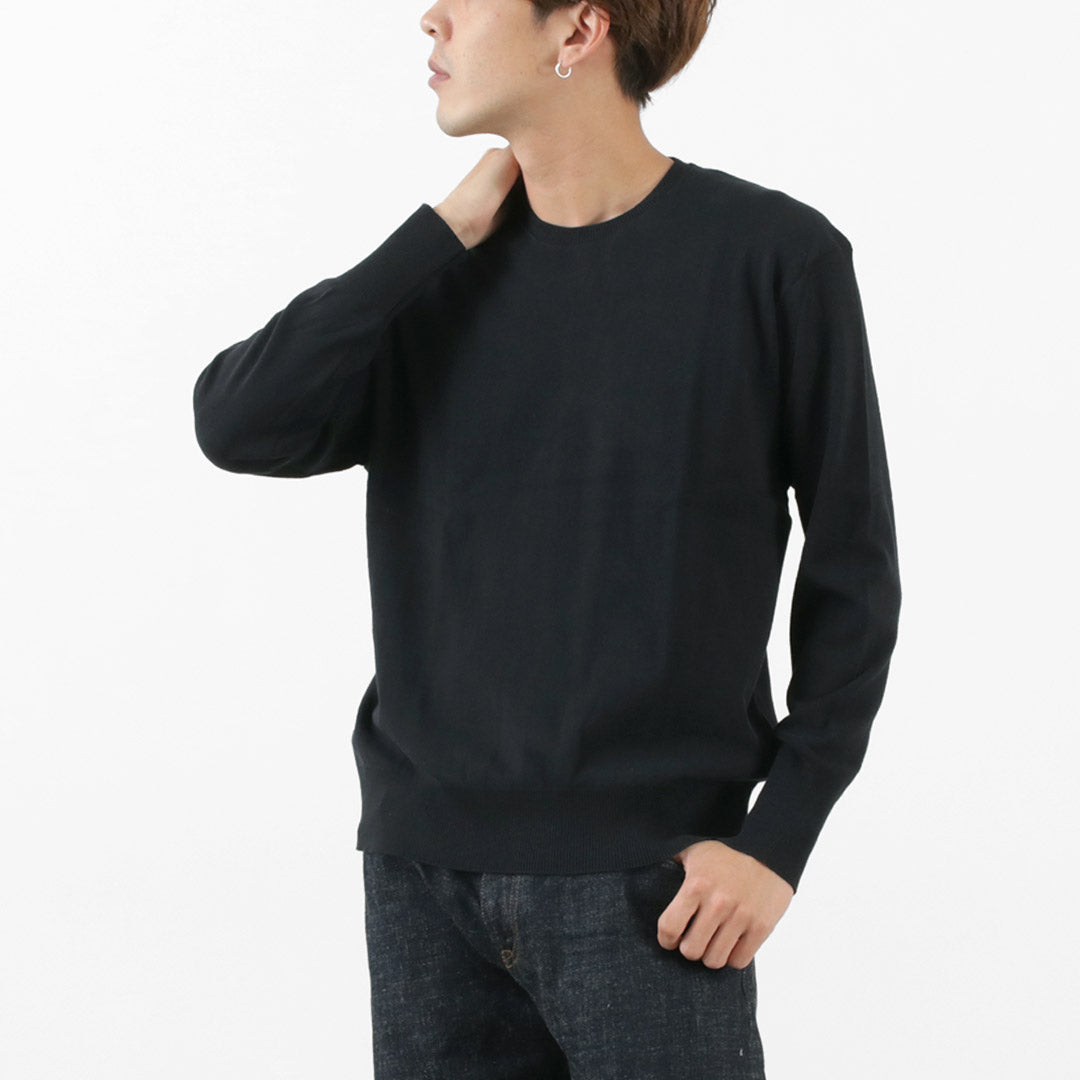 【30%OFF】GICIPI(ジチピ) ルーポ クルーネック リラックスフィット ニットソー