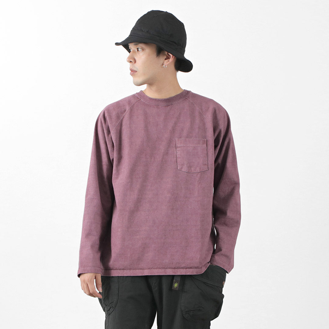 【30%OFF】GOOD ON(グッドオン) ヘビー ラグラン ポケット Tシャツ ロングスリーブ