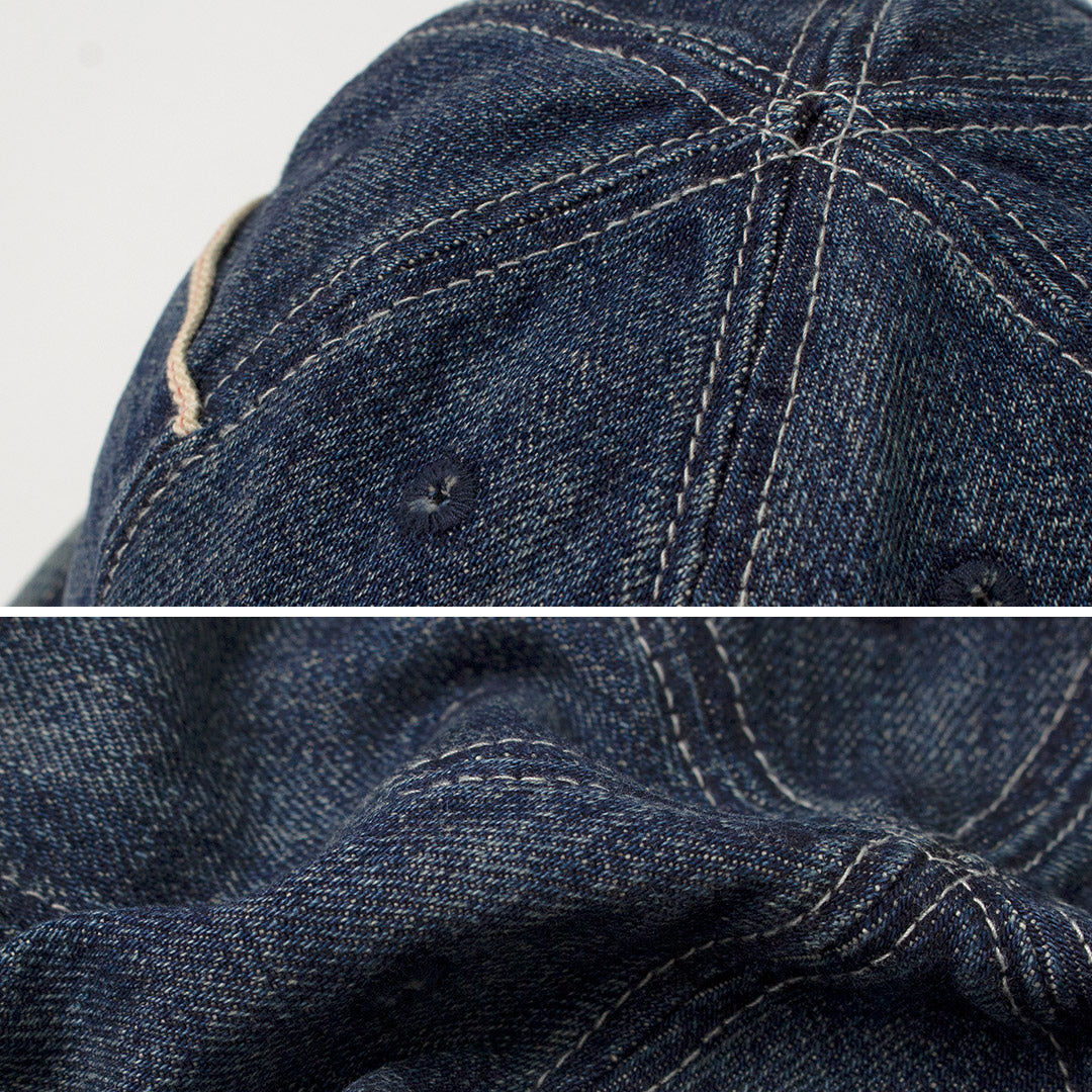 HIGHER(ハイアー) セルヴィッチデニムパネル6 ハット