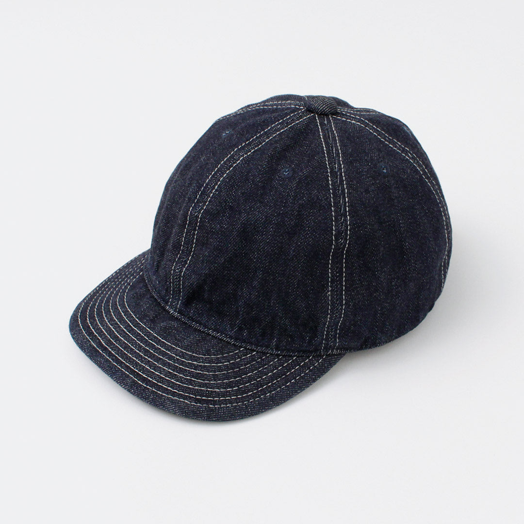 HIGHER（ハイアー） セルヴィッチ デニムキャップ ワンウォッシュ / メンズ レディース 帽子 日本製 HT18006 SELVEDGE  DENIM CAP