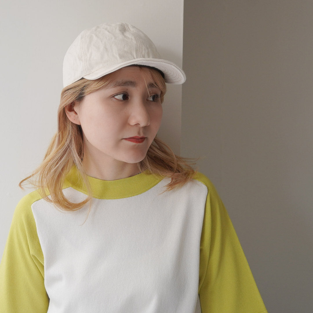 HIGHER(ハイアー) セルヴィッチ デニムキャップ ワンウォッシュ