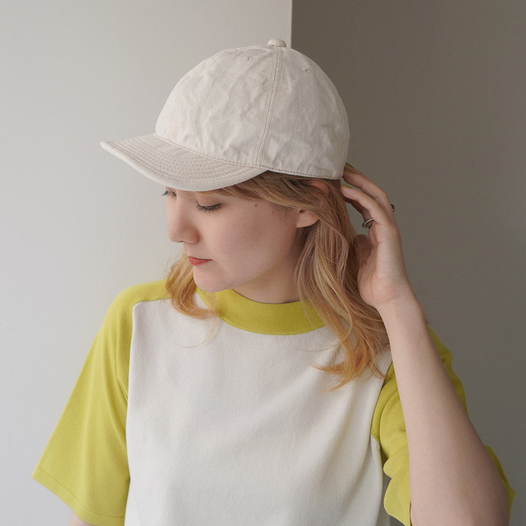 HIGHER(ハイアー) セルヴィッチ デニムキャップ ワンウォッシュ