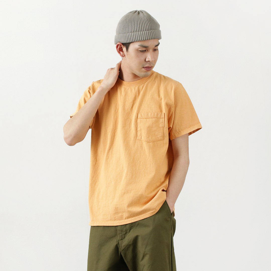 【50%OFF】GOODWEAR(グッドウェア)カラー別注 ポケット Tシャツ 半袖
