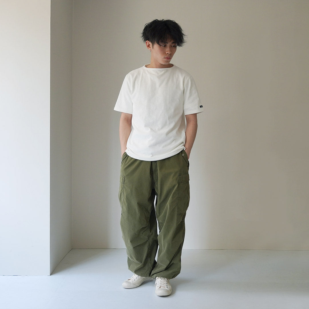 TIEASY(ティージー) HDCS ボートネック S/S バスク シャツ