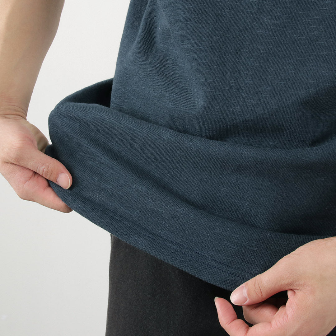 TIEASY(ティージー) HDCS ボートネック S/S バスク シャツ